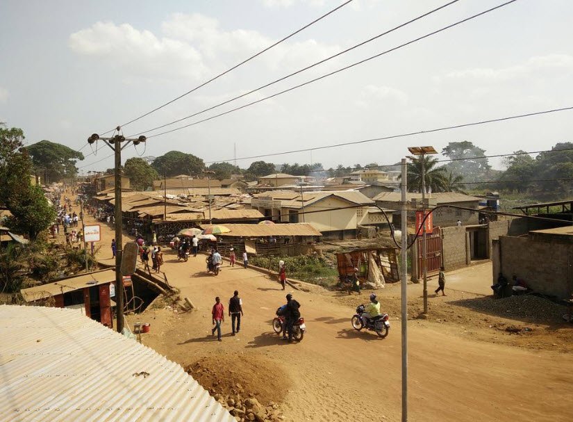 Kenema Clock Tower, Kenema, Eastern Province, Sierra Leone